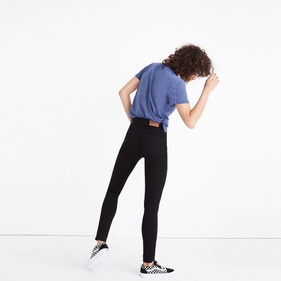 MADEWELL Roadtripper Skinny Jeans Black {XX22} - Picture 3 of 9
